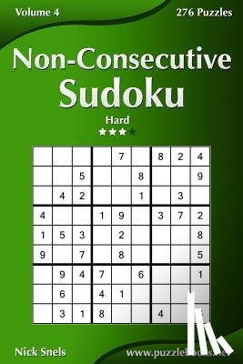 Snels, Nick - Non-Consecutive Sudoku - Hard - Volume 4 - 276 Logic Puzzles