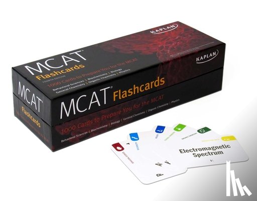Kaplan Test Prep - MCAT Flashcards: 1000 Cards to Prepare You for the MCAT