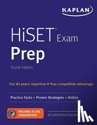 Kaplan Test Prep - Hiset Exam Prep: Practice Tests + Proven Strategies + Online
