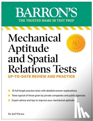 Series, Barron's Educational, Wiesen, Joel - Mechanical Aptitude and Spatial Relations Tests, Fourth Edition