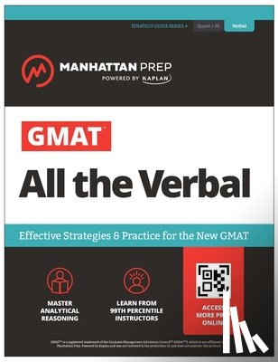 Manhattan Prep - GMAT All the Verbal: Effective Strategies & Practice for the New GMAT + Atlas Online