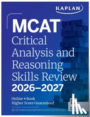 Kaplan Test Prep - MCAT Critical Analysis and Reasoning Skills Review 2026-2027