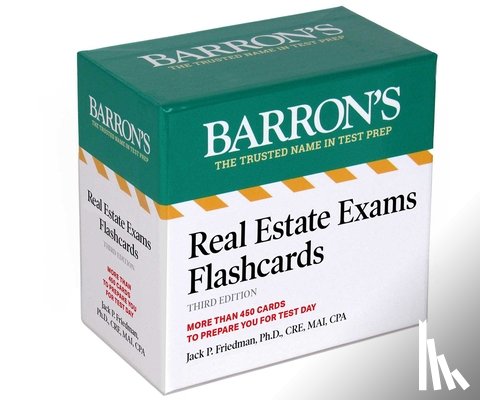 Barron's Educational Series - Real Estate Exams Flashcards, Third Edition: Up-To-Date Review