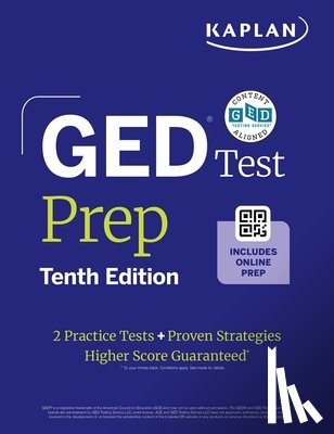 Van Slyke, Caren - GED Test Prep, Tenth Edition (2026): Includes a Diagnostic Pretest, 2 Full Length Practice Tests, 1000+ Practice Questions, and 40+ Online Videos