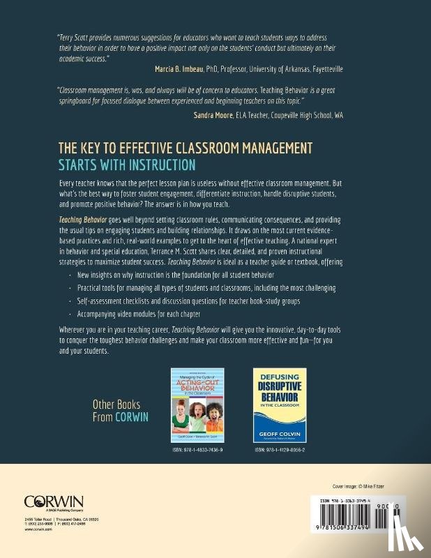 Scott, Terrance M. - Teaching Behavior