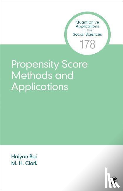 Bai - Propensity Score Methods and Applications