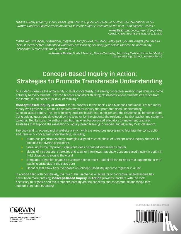 Marschall, Carla, French, Rachel - Concept-Based Inquiry in Action