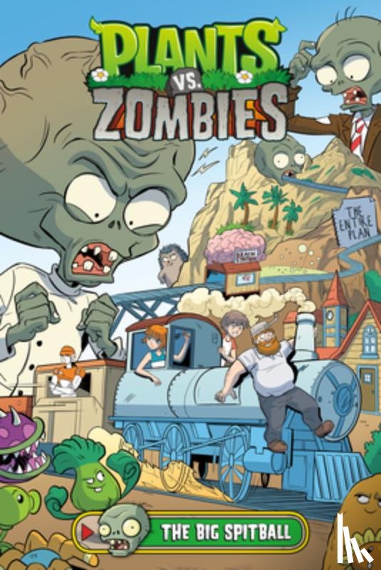 Tobin, Paul, Russo, Luisa, Breckel, Heather - Plants vs. Zombies Volume 24: The Big Spitball
