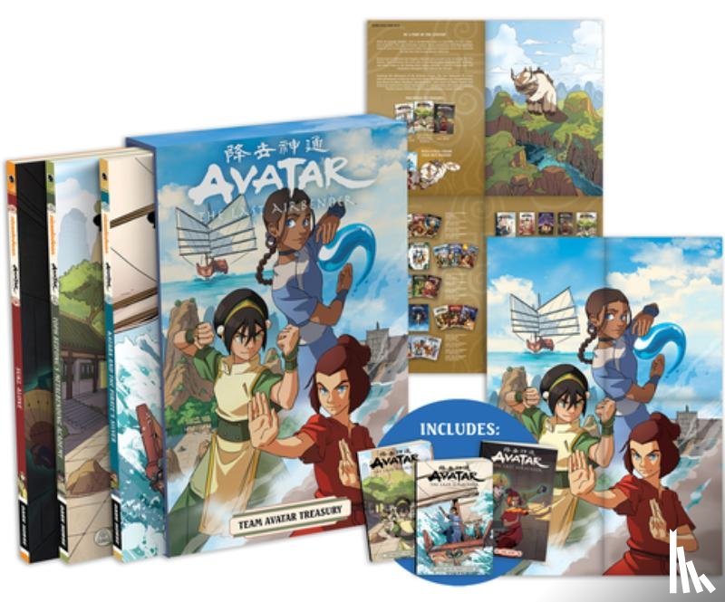 Hicks, Faith Erin - Avatar: The Last Airbender -- Team Avatar Treasury Boxed Set (Graphic Novels)