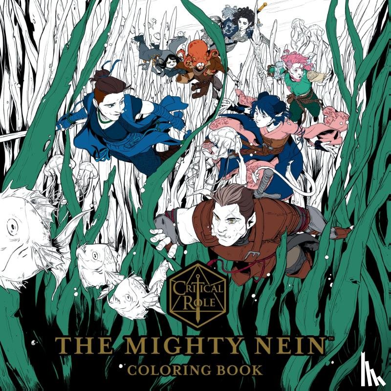 Role, Critical - Critical Role: The Mighty Nein Coloring Book
