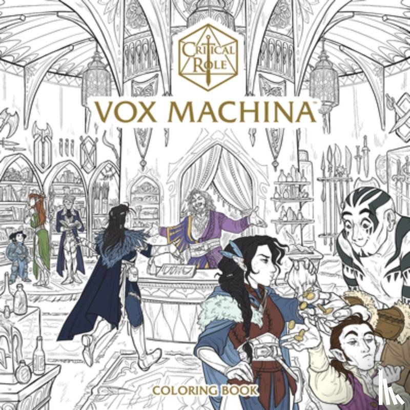  - Critical Role: Vox Machina Coloring Book