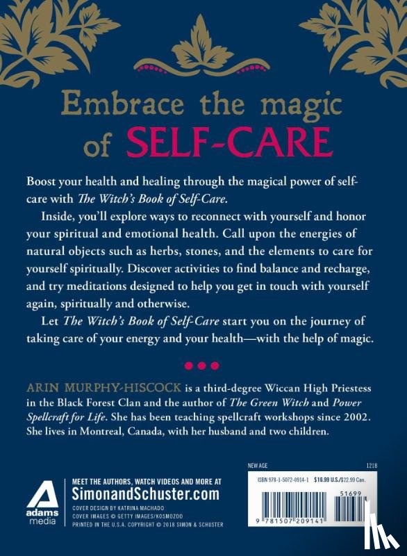Murphy-Hiscock, Arin - The Witch's Book of Self-Care