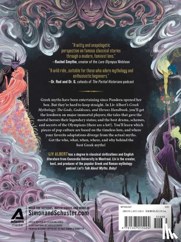 Albert, Liv - Greek Mythology: The Gods, Goddesses, and Heroes Handbook