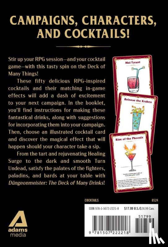 Aldrich, Jef, Taylor, Jon - Düngeonmeister: The Deck of Many Drinks