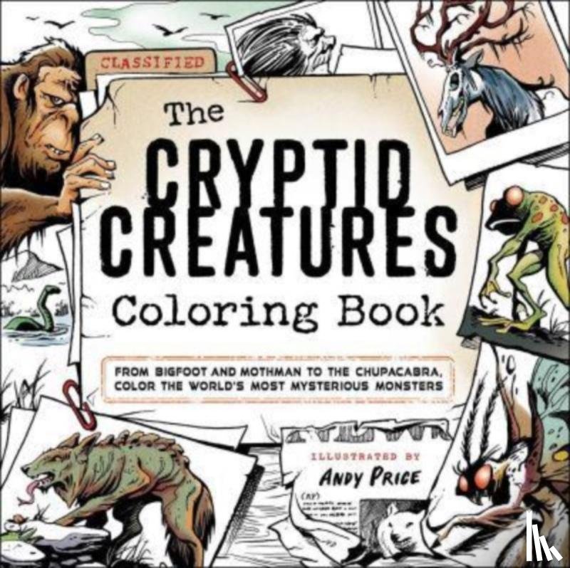  - The Cryptid Creatures Coloring Book