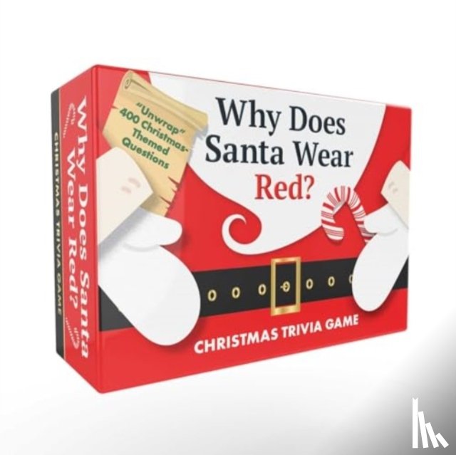 Adams Media - Why Does Santa Wear Red? Christmas Trivia Game