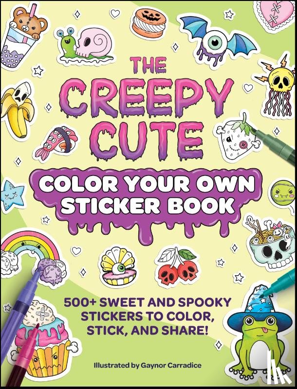  - The Creepy Cute Color Your Own Sticker Book