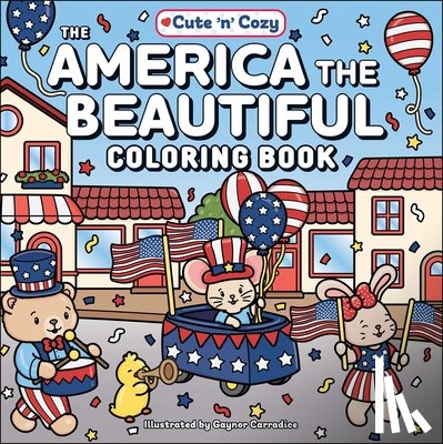 Carradice, Gaynor - The America the Beautiful Coloring Book