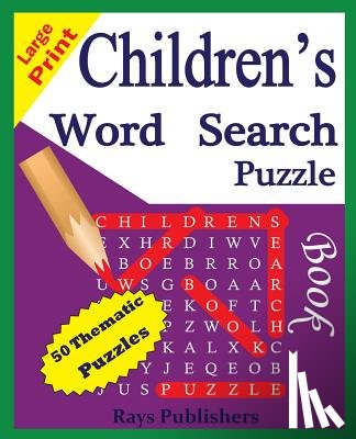 Rays Publishers - Children's Word Search Puzzle Book