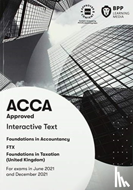 BPP Learning Media - FIA Foundations in Taxation FTX FA2020