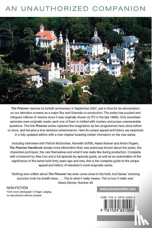 Paul Davies, Steven - The Prisoner Handbook
