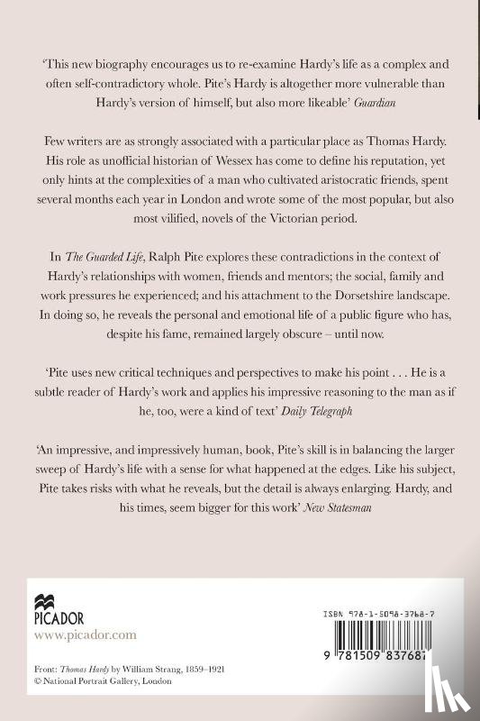 Pite, Ralph - Thomas Hardy: The Guarded Life