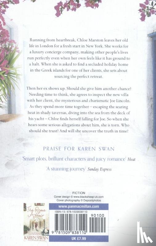 Swan, Karen - The Greek Escape