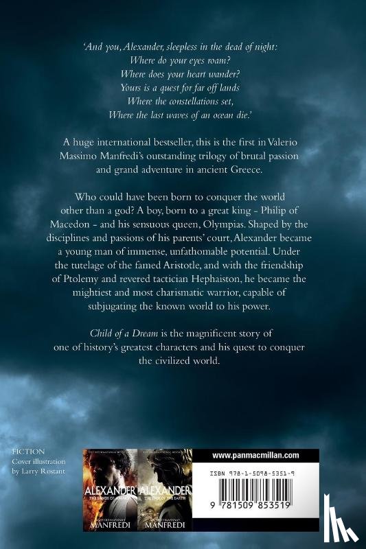 Manfredi, Valerio Massimo - Child of a Dream