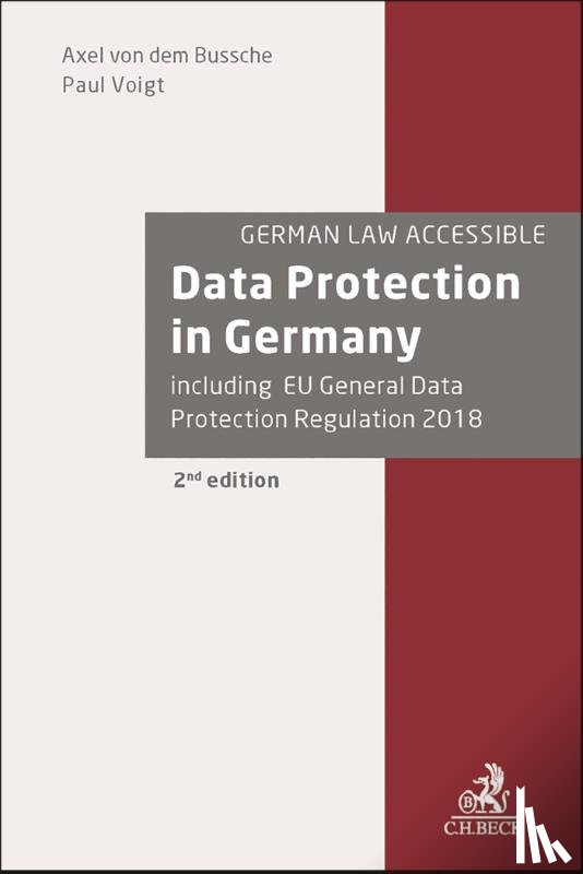 Bussche, Axel Freiherr Von Dem, Voigt, Paul - Data Protection in Germany