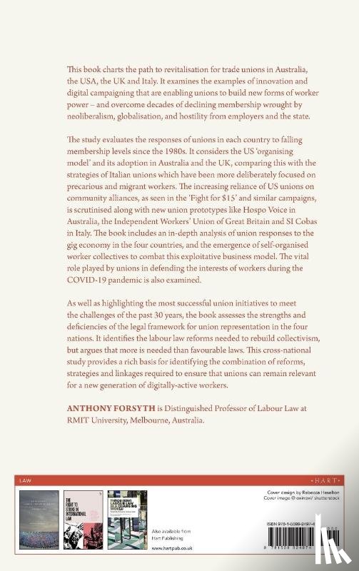 Forsyth, Anthony (RMIT University - The Future of Unions and Worker Representation