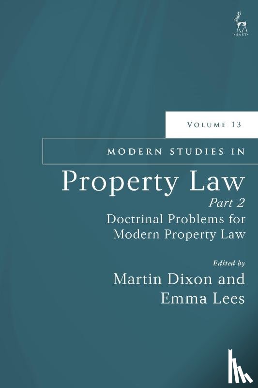  - Modern Studies in Property Law, Volume 13, Part 2