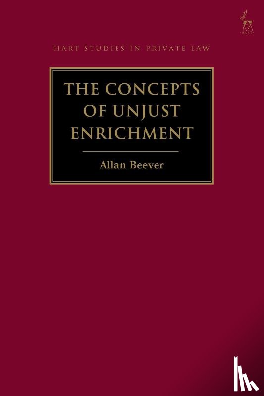 Beever, Allan (Auckland University of Technology) - The Concepts of Unjust Enrichment