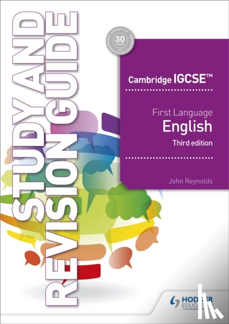 Reynolds, John - Cambridge IGCSE First Language English Study and Revision Guide 3rd edition