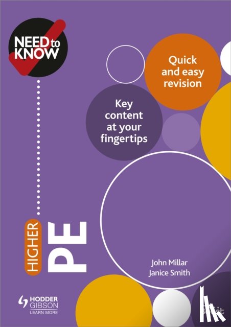 Millar, John, Smith, Janice - Need to Know: Higher PE