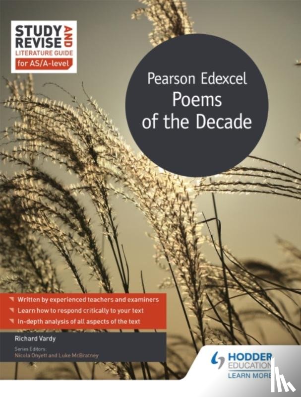 Vardy, Richard - Study and Revise Literature Guide for AS/A-level: Pearson Edexcel Poems of the Decade