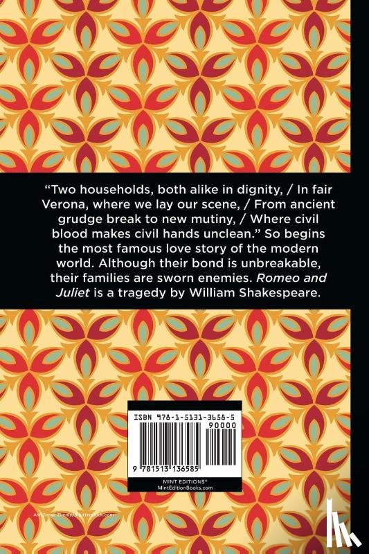 Shakespeare, William - Romeo And Juliet