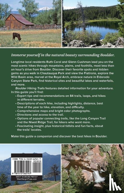 Cushman, Ruth Carol, Cushman, Glenn - Boulder Hiking Trails, 5th Edition