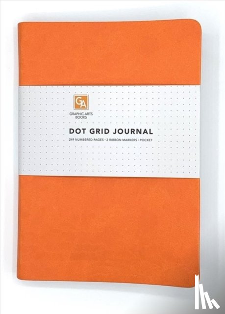 Books, Graphic Arts - Dot Grid Journal - Citrine