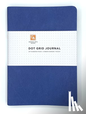 Books, Graphic Arts - Dot Grid Journal - Sapphire