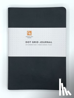 Books, Graphic Arts - Dot Grid Journal - Onyx