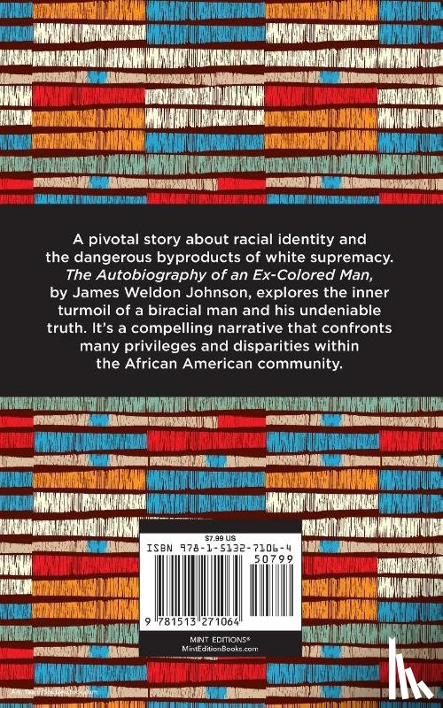 Johnson, James Weldon - The Autobiography of an Ex-Colored Man