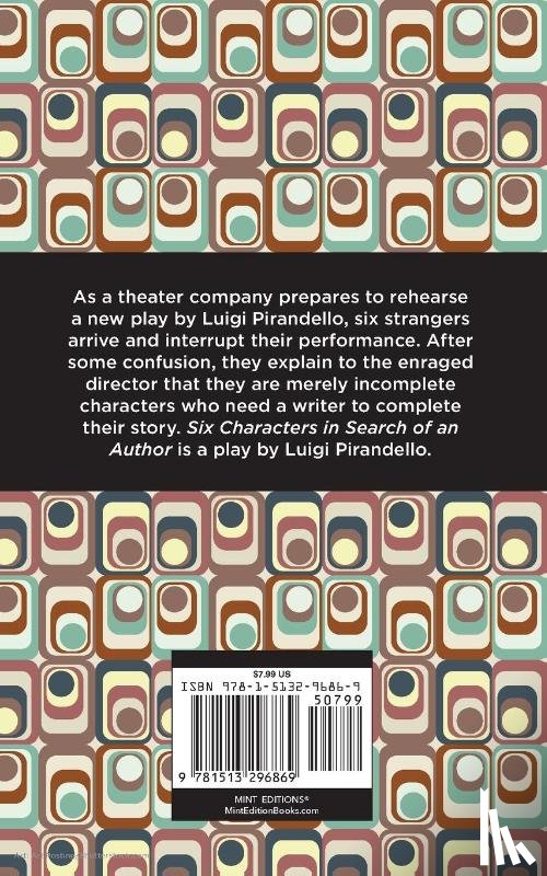 Pirandello, Luigi - Six Characters in Search of an Author