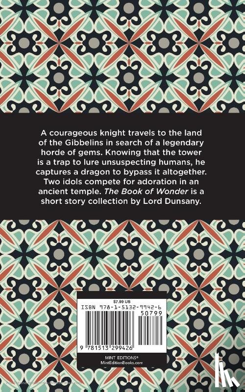 Dunsany, Lord - The Book of Wonder