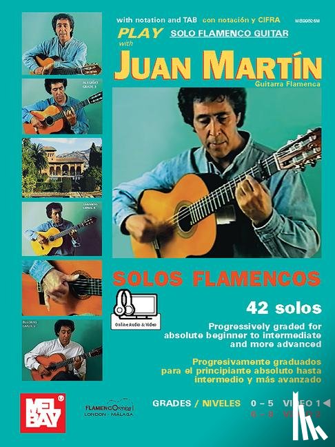 MARTIN, JUAN - PLAY SOLO FLAMENCI GUITAR VOL 1