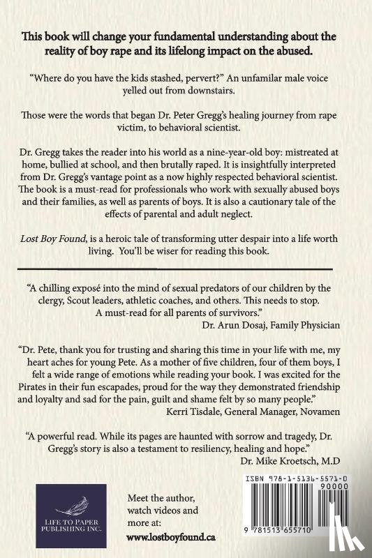 Gregg, Dr Peter - Lost Boy Found