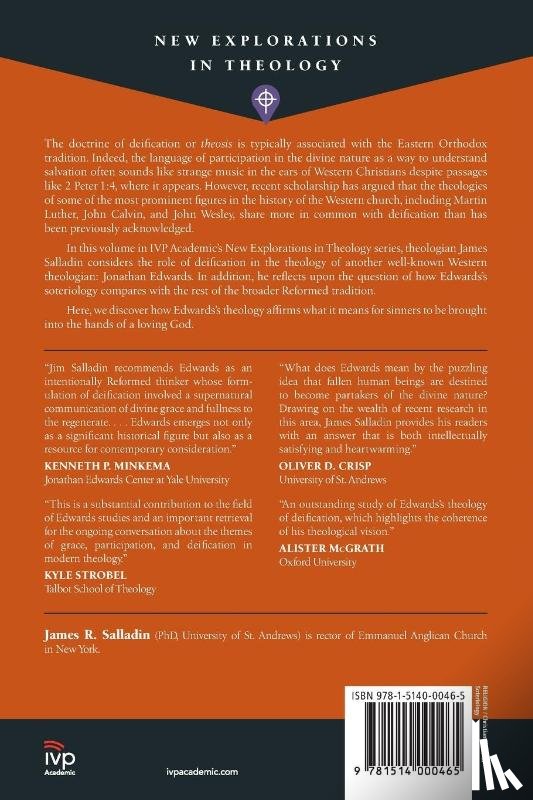 Salladin, James R. - Jonathan Edwards and Deification – Reconciling Theosis and the Reformed Tradition