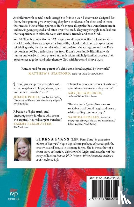 Evans, Elrena, Eareckson Tada, Joni - Special Grace – Prayers and Reflections for Families with Special Needs