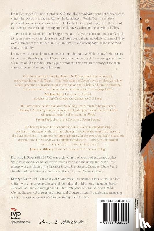 Sayers, Dorothy L., Wehr, Kathryn - The Man Born to Be King – Wade Annotated Edition