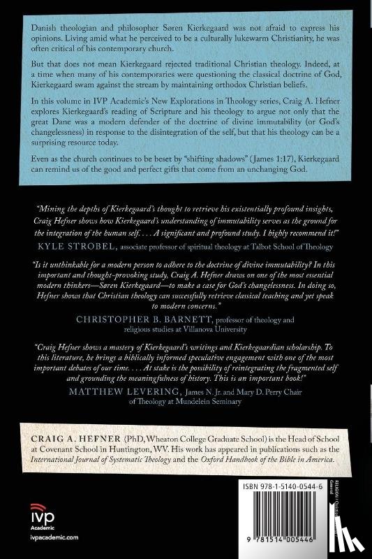 Hefner, Craig A. - Kierkegaard and the Changelessness of God