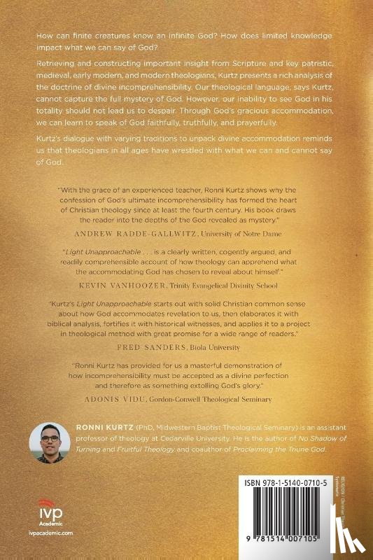 Kurtz, Ronni - Light Unapproachable